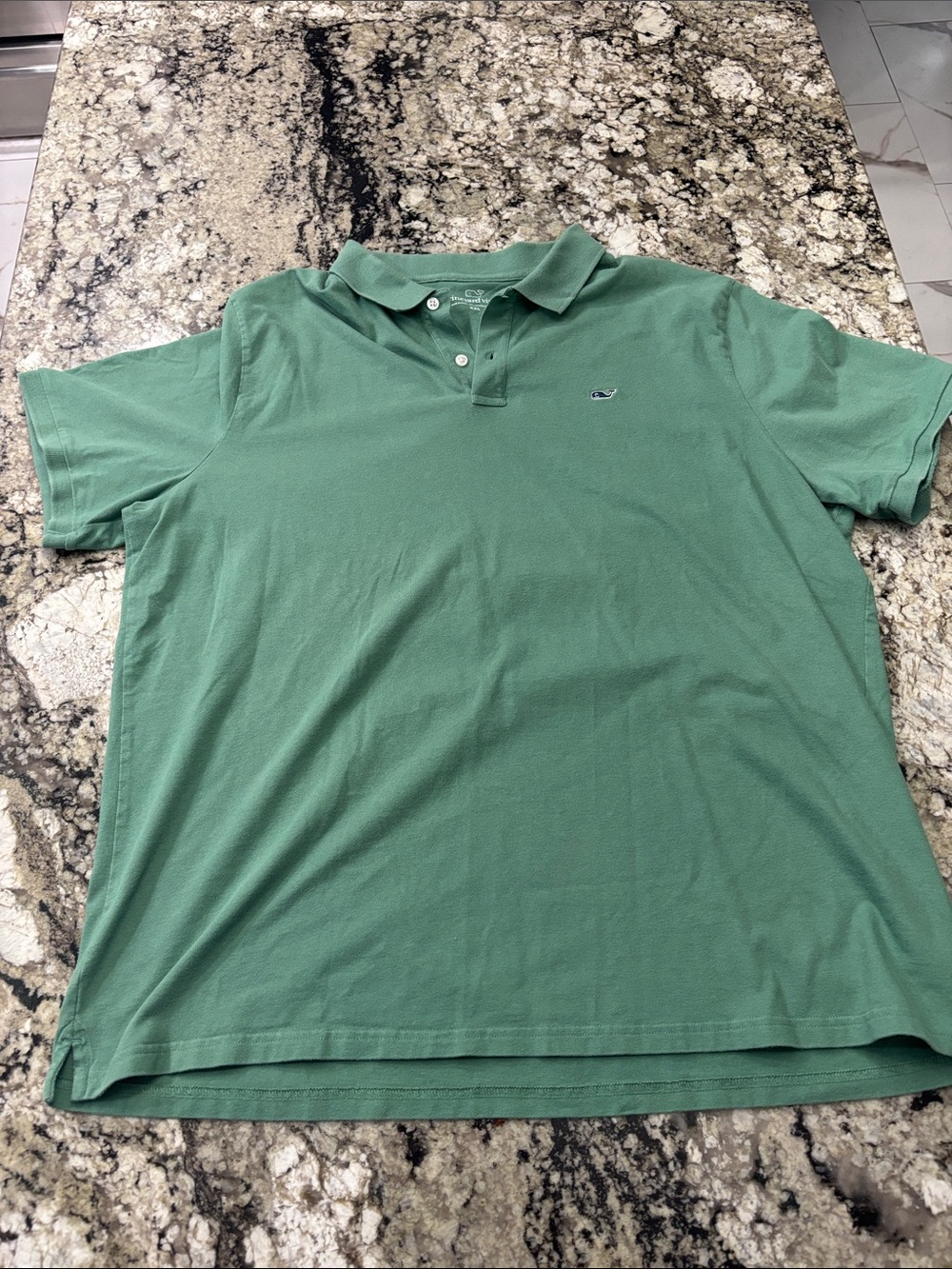 Vineyard Vines Soft Seafoam Green Polo